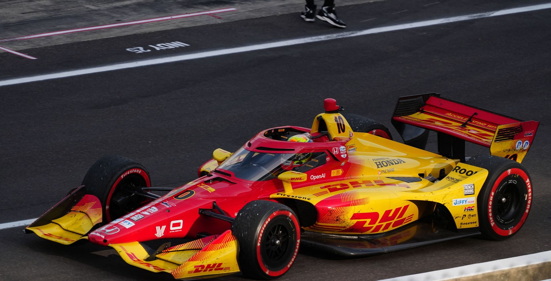 Alex Palou driving the #10 DHL CGR at the Sonsio Grand Prix - Source: Getty